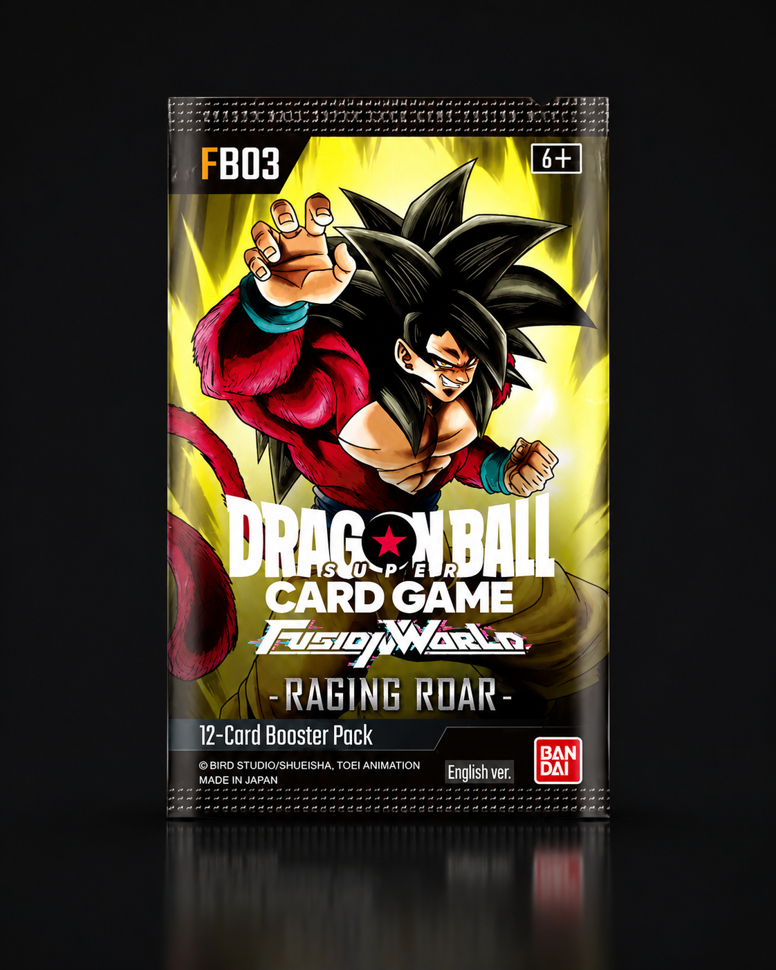Sobre Dragon Ball Fusion World FB03 Raging Roar Inglés - HITTO TCG