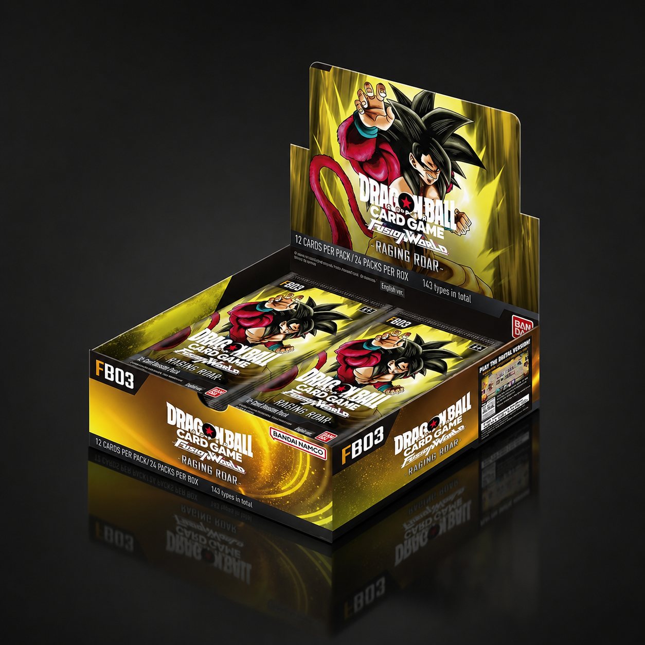 Booster Box Dragon Ball Super Fusion World FB03 Raging Roar - Inglés