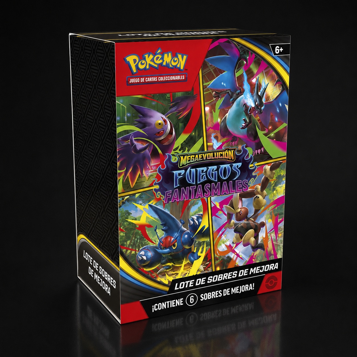 Booster Bundle Pokémon Fuegos Fantasmales ME02 - Español