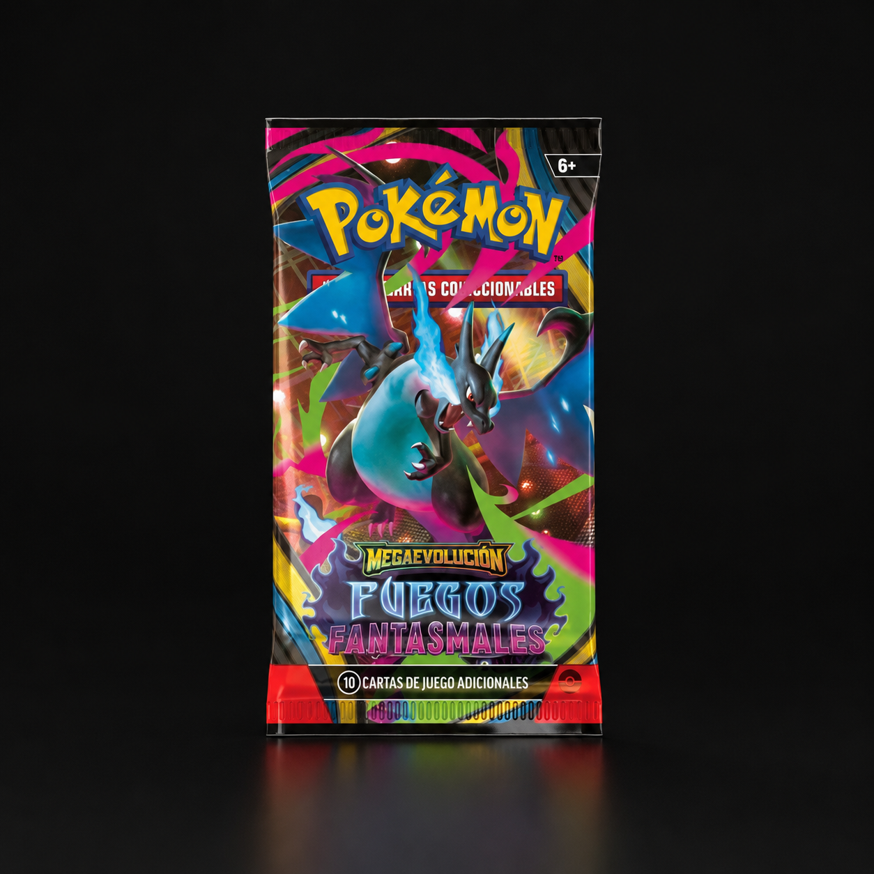 Sobre Pokémon Fuegos Fantasmales ME02 Español - HITTO TCG