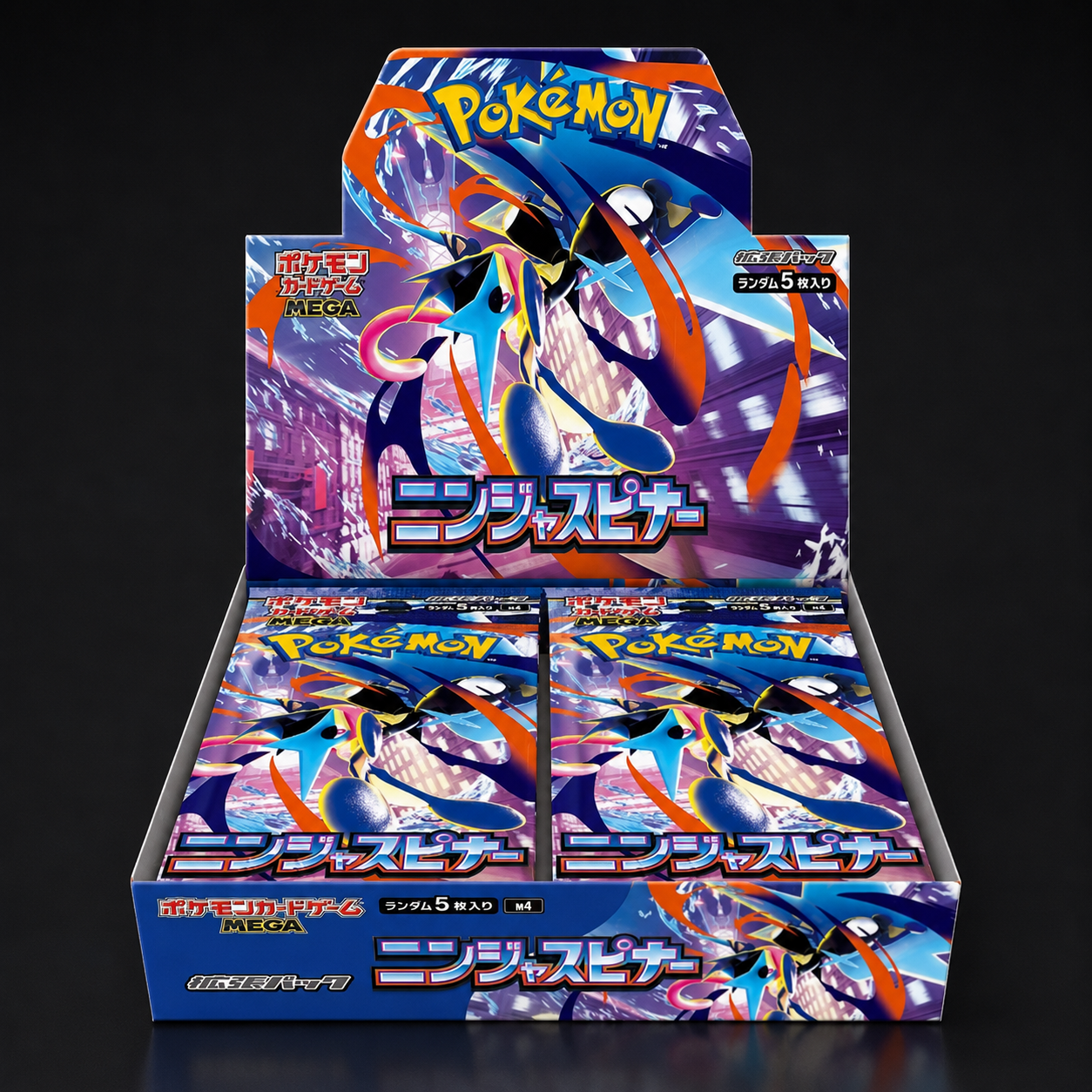 Booster Box Pokémon Ninja Spinner M4 - Japonés