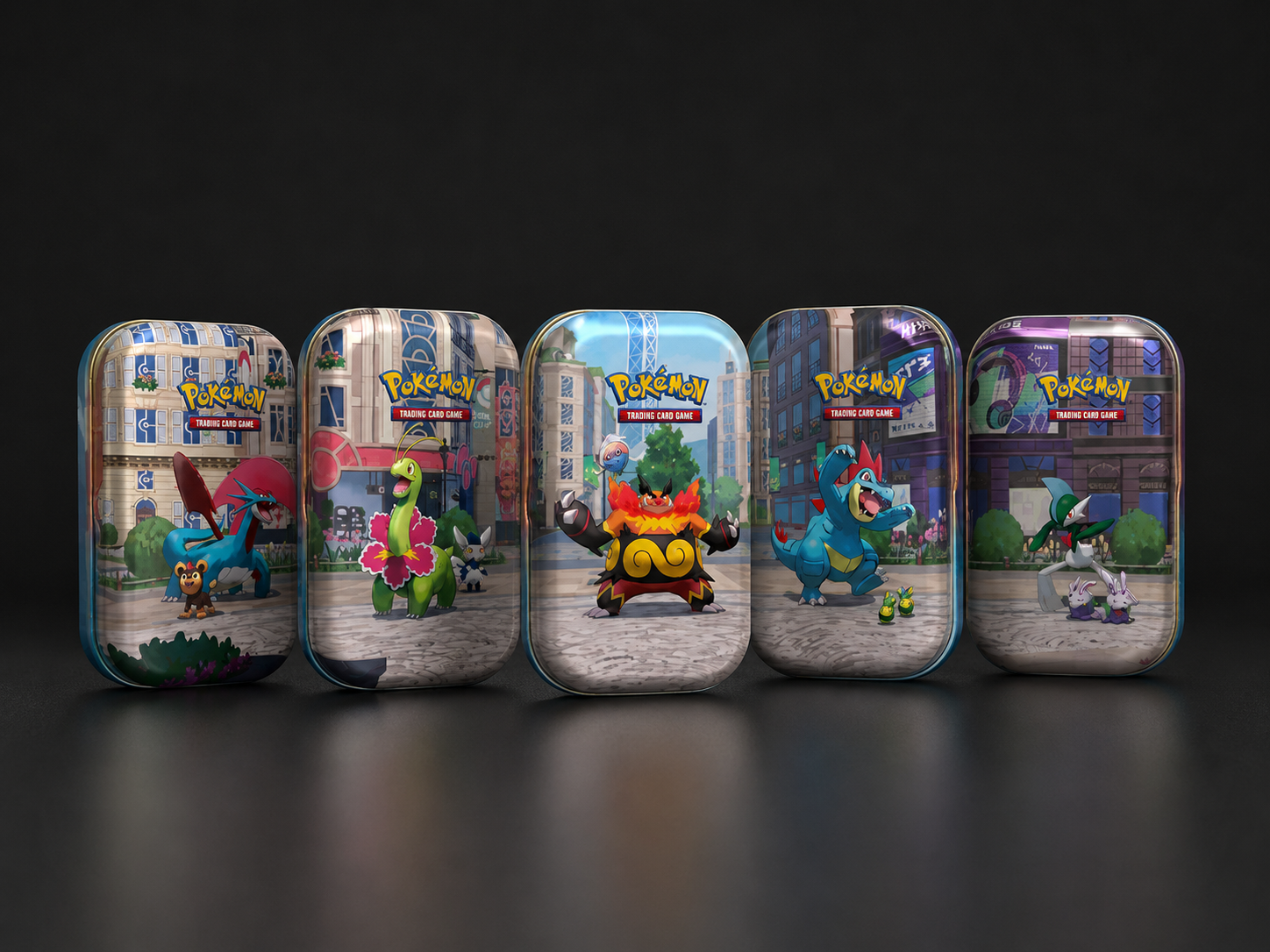 Minilata Pokémon Ciudad Luminalia - Español